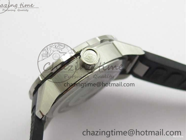 MIROTIME 0124 RelaxedFit Aquatimer Automatic IW329004 V6F 1:1 Best Edition Blue Dial on Rubber Strap MIYOTA 7095